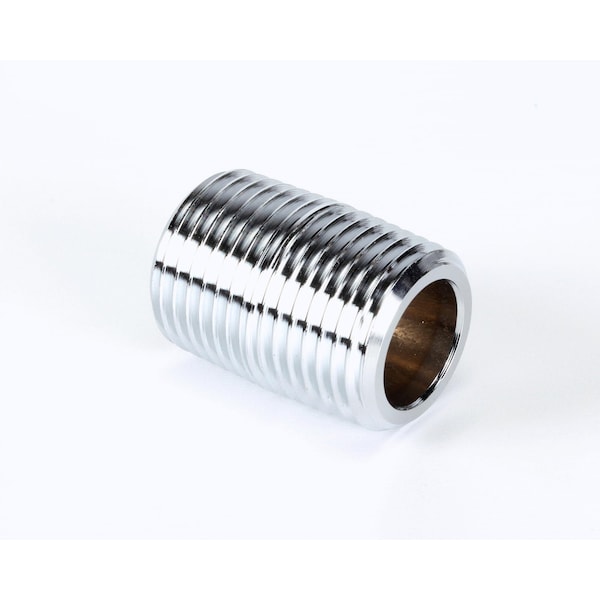 1/2 Npt Close Nipple (Chrome Plated)